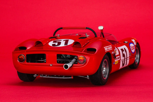 Model Factory Hiro K837 1/12 Abarth 1000SP LM 1969 #51 M.Zanetti / U.Locatelli Model Kit - image 4