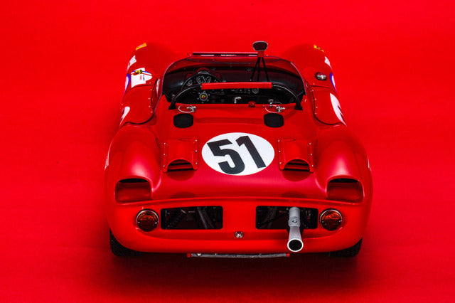 Model Factory Hiro K837 1/12 Abarth 1000SP LM 1969 #51 M.Zanetti / U.Locatelli Model Kit - image 6