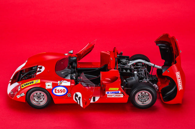 Model Factory Hiro K837 1/12 Abarth 1000SP LM 1969 #51 M.Zanetti / U.Locatelli Model Kit - image 7