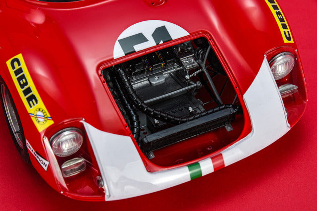 Model Factory Hiro K837 1/12 Abarth 1000SP LM 1969 #51 M.Zanetti / U.Locatelli Model Kit - image 8