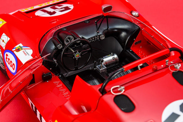 Model Factory Hiro K837 1/12 Abarth 1000SP LM 1969 #51 M.Zanetti / U.Locatelli Model Kit - image 9
