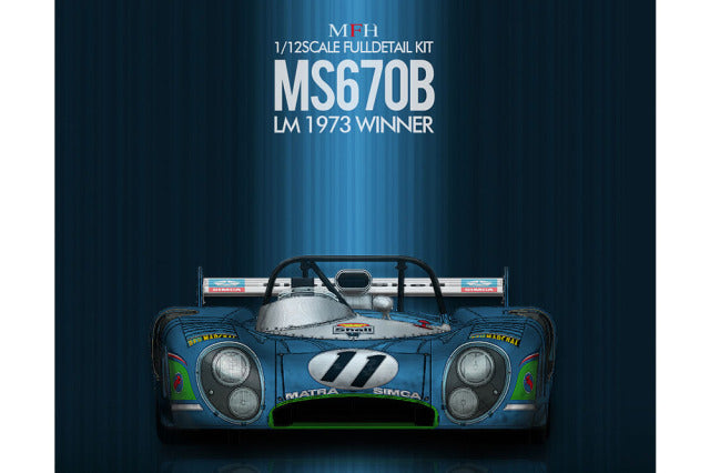 Model Factory Hiro K853 1/12 Matra MS670B LM 1973 Winner Model Kit - image 1