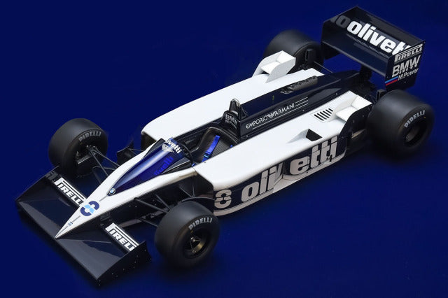 Model Factory Hiro K855 1/12 Brabham BT55 1986 Rd.4 Monaco GP #7 R.Patrese / #8 E.d.Angelis Multi-material Model Kit - image 2