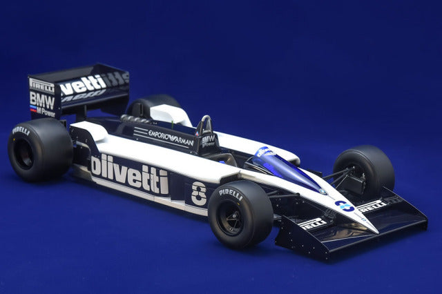Model Factory Hiro K855 1/12 Brabham BT55 1986 Rd.4 Monaco GP #7 R.Patrese / #8 E.d.Angelis Multi-material Model Kit - image 5