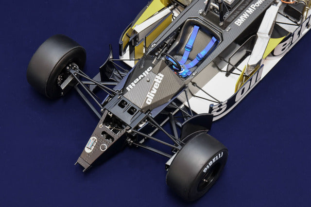 Model Factory Hiro K855 1/12 Brabham BT55 1986 Rd.4 Monaco GP #7 R.Patrese / #8 E.d.Angelis Multi-material Model Kit - image 9