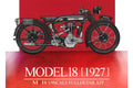 Model Factory Hiro K861 1/9 Norton Model 18 1927 Multi-material Model Kit - image 1