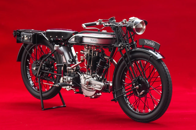 Model Factory Hiro K861 1/9 Norton Model 18 1927 Multi-material Model Kit - image 4