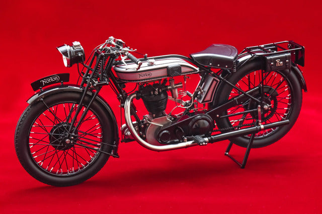 Model Factory Hiro K861 1/9 Norton Model 18 1927 Multi-material Model Kit - image 5