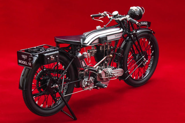 Model Factory Hiro K861 1/9 Norton Model 18 1927 Multi-material Model Kit - image 6