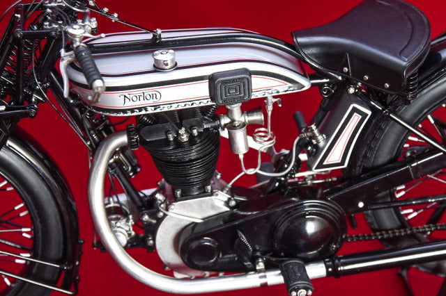 Model Factory Hiro K861 1/9 Norton Model 18 1927 Multi-material Model Kit - image 8
