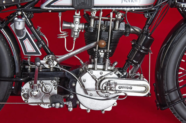 Model Factory Hiro K861 1/9 Norton Model 18 1927 Multi-material Model Kit - image 9