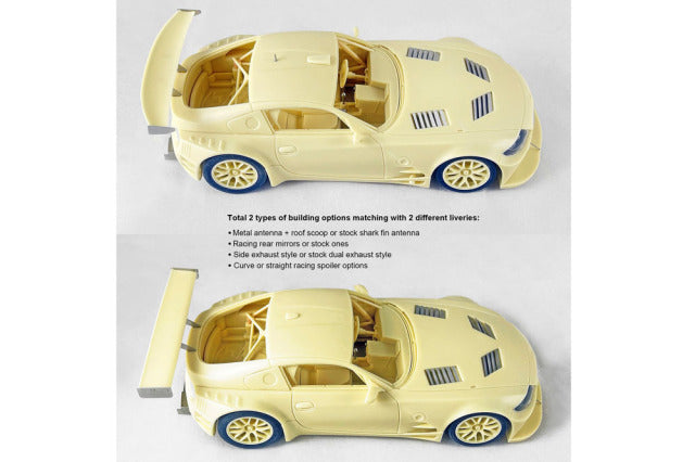 Kitbox x PZY Model KB08-07 1/24 BMW Z4 M Coupe GT3 / GTR ver.A Super GT 2008 / SPA 2006 Resin Model Kit - image 3