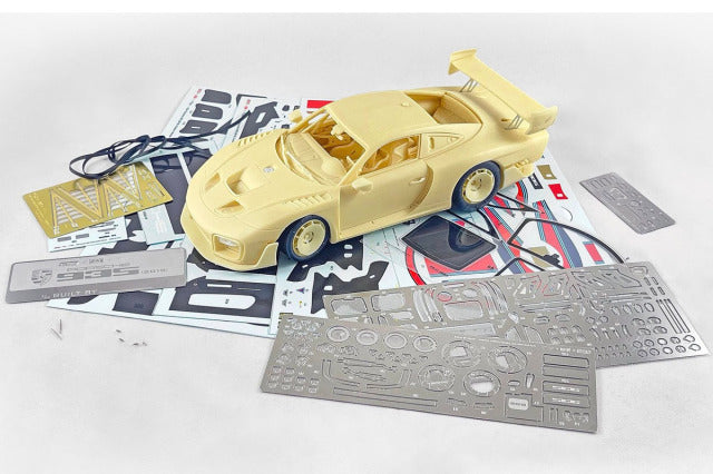 Kitbox x PZY Model KB08-18 1/24 Porsche 935 (2019) Resin Model Kit - image 12