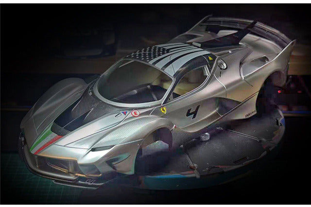 Kitbox x PZY Model KB08-19 1/24 Ferrari FXX K Evo Resin Model Kit - image 21