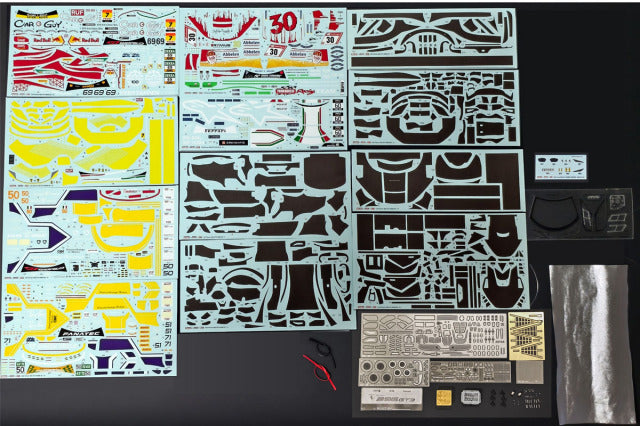 Kitbox x PZY Model KB08-30 1/24 Ferrari 296 GT3 Combo version B Resin Model Kit - image 8