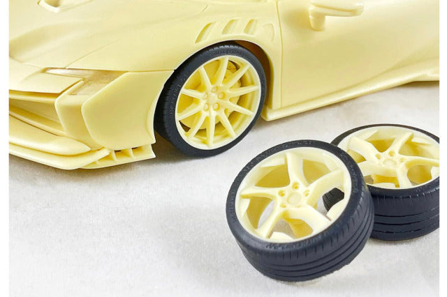 Kitbox x PZY Model KB08-12 1/24 Ferrari SF90XX Spider Resin Model Kit - image 11