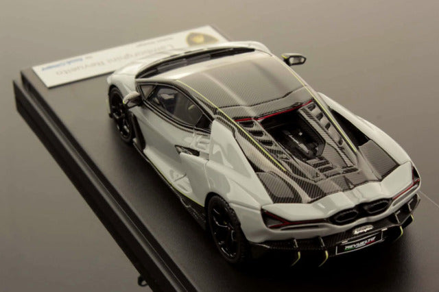 LOOKSMART LS543J 1/43 Lamborghini Revuelto Grigio Hati / Verde Scandal Livery - image 6