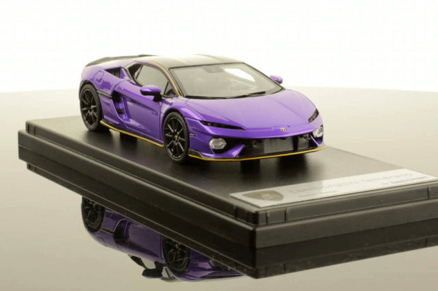 LOOKSMART LS555F 1/43 Lamborghini Temerario Alleggerita Package Viola Pasifae - image 3