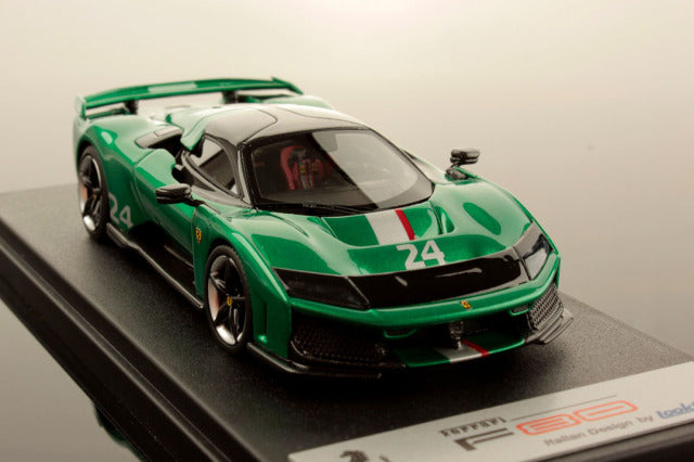 LOOKSMART LS559E 1/43 Ferrari F80 Green Jewel with Livery - image 3