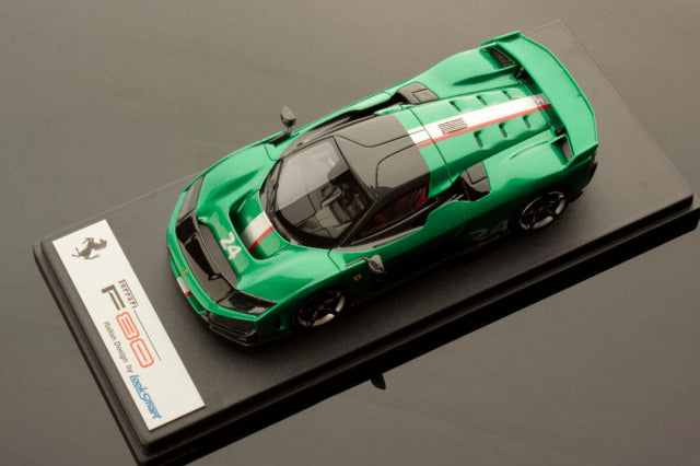 LOOKSMART LS559E 1/43 Ferrari F80 Green Jewel with Livery - image 5