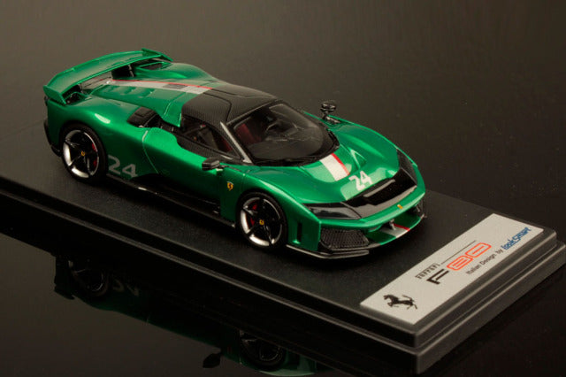 LOOKSMART LS559E 1/43 Ferrari F80 Green Jewel with Livery - image 6