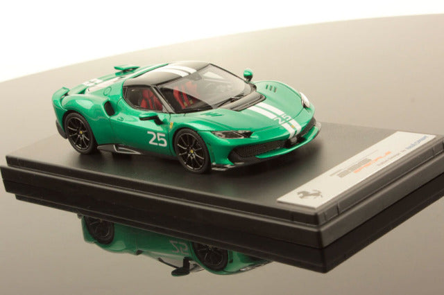 LOOKSMART LS564A 1/43 Ferrari 296 Speciale Verde Nurburgring with Livery - image 3