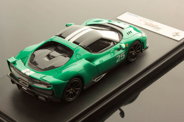 LOOKSMART LS564A 1/43 Ferrari 296 Speciale Verde Nurburgring with Livery - image 4