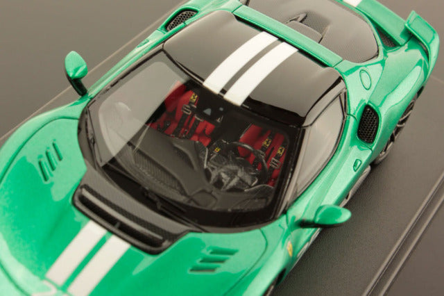 LOOKSMART LS564A 1/43 Ferrari 296 Speciale Verde Nurburgring with Livery - image 5