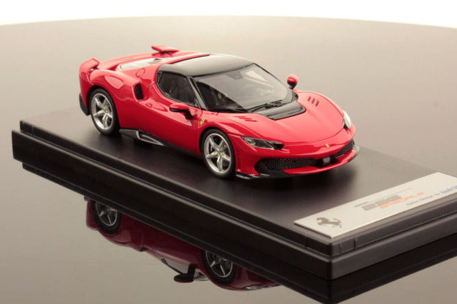 LOOKSMART LS564B 1/43 Ferrari 296 Speciale Rosso Corsa / Black Roof - image 3