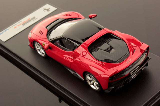 LOOKSMART LS564B 1/43 Ferrari 296 Speciale Rosso Corsa / Black Roof - image 4