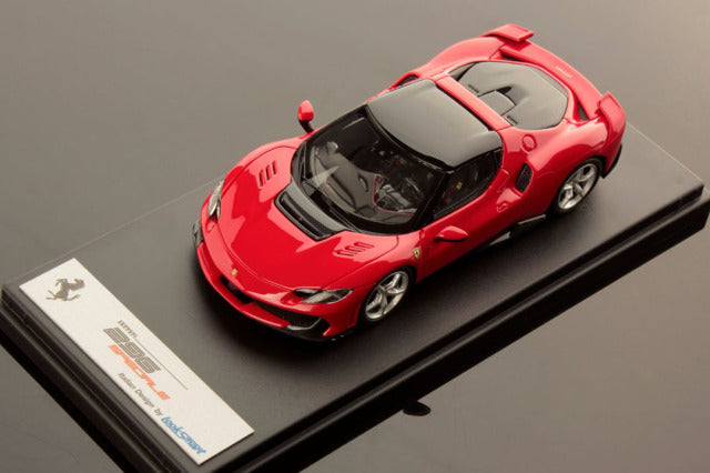 LOOKSMART LS564B 1/43 Ferrari 296 Speciale Rosso Corsa / Black Roof - image 5