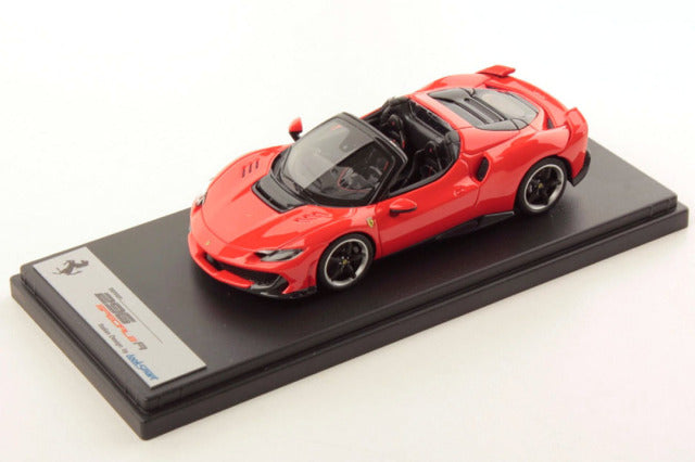 Looksmart LS565A 1/43 Ferrari 296 Speciale A Rosso Dino Model Car - image 1