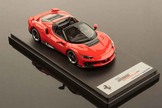 Looksmart LS565A 1/43 Ferrari 296 Speciale A Rosso Dino Model Car - image 4
