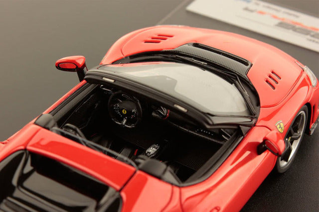 Looksmart LS565A 1/43 Ferrari 296 Speciale A Rosso Dino Model Car - image 8
