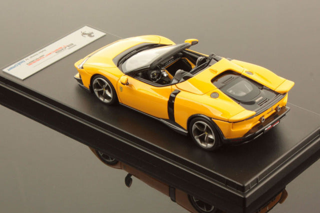 LOOKSMART LS566A 1/43 Ferrari 849 Testarossa Spider Giallo Modena - image 5
