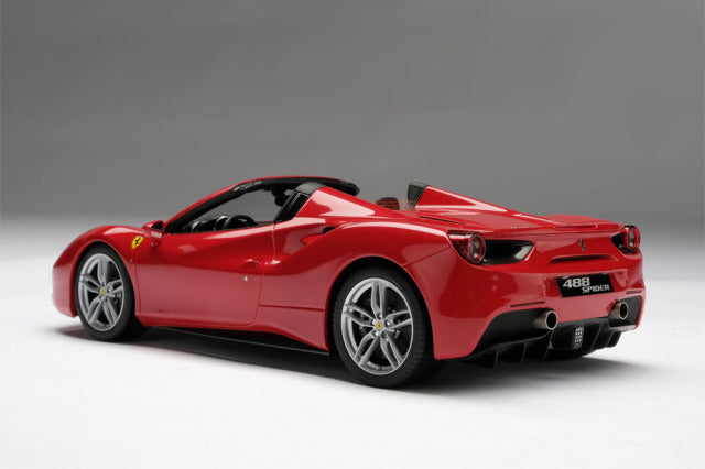 Amalgam M5928 1/18 Ferrari 488 Spider Red - image 2
