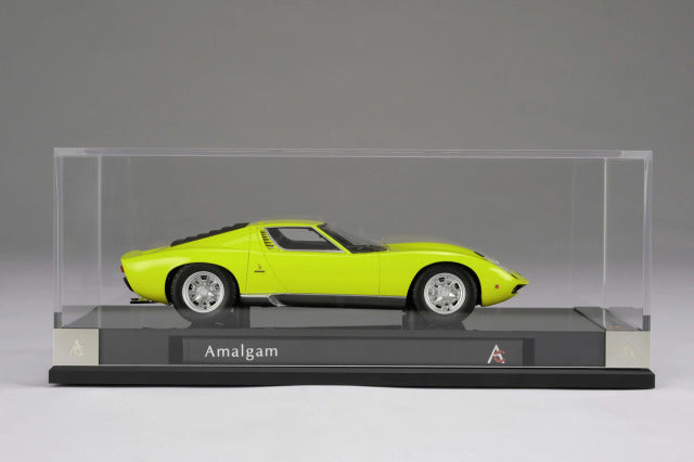 Amalgam M6010 1/18 Lamborghini Miura P400 Verde Miura (Green) - image 9