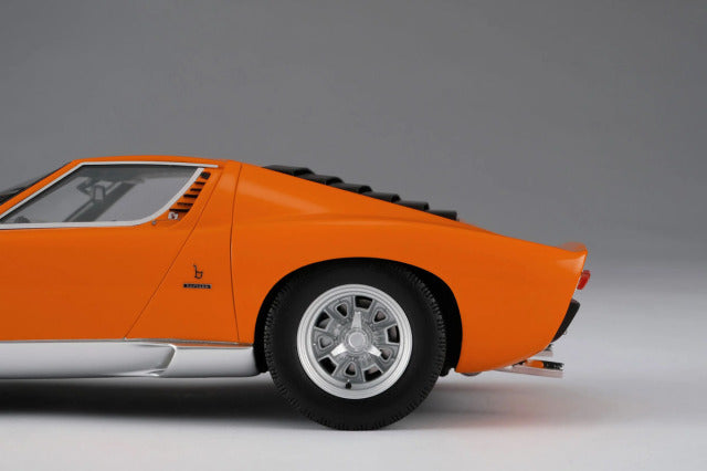 Amalgam M6010 1/18 Lamborghini Miura P400 Arancia Miura (Orange) - image 8