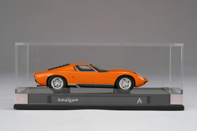 Amalgam M6010 1/18 Lamborghini Miura P400 Arancia Miura (Orange) - image 9