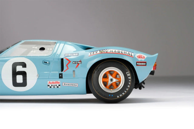 Amalgam M6148 1/18 Ford GT40 Le Mans 1969 Winner - image 8