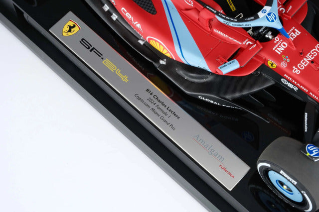 Amalgam M6311SC3 1/18 Ferrari SF-24 2024 Miami GP - image 9