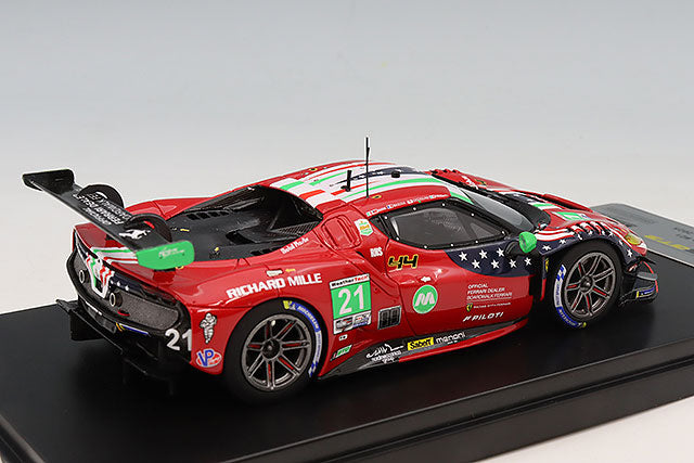 BBR BBRCS015 1/43 Ferrari 296 GT3 Daytona 24H #21 AF Corse 2025 - view 3