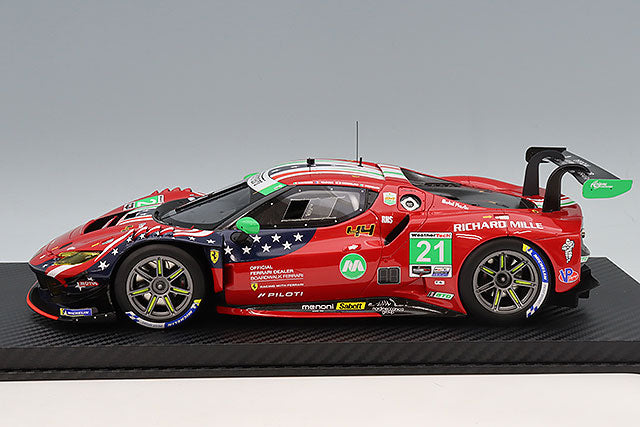 BBR BBRCS18012 1/18 Ferrari 296 GT3 Daytona 24H #21 AF Corse 2025 - view 2