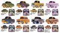 CarTuned 597346XX1EUC Lowriders Series 2 Chevrolet 8-Car Diecast Assortment - view 1