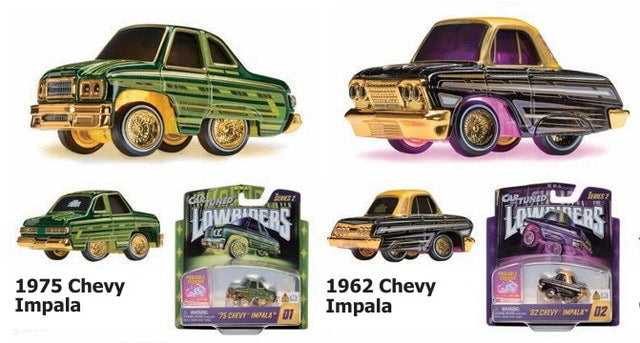 CarTuned 597346XX1EUC Lowriders Series 2 Chevrolet 8-Car Diecast Assortment - view 2