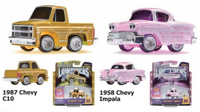 CarTuned 597346XX1EUC Lowriders Series 2 Chevrolet 8-Car Diecast Assortment - view 3