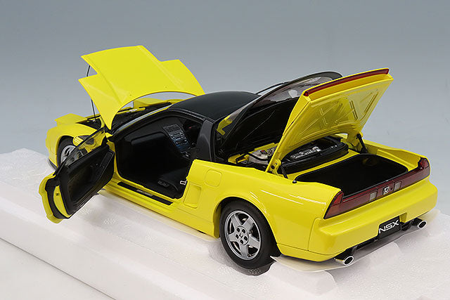 LCD Models LCD18022YE 1/18 Honda NSX NA1 Yellow Diecast - view 5