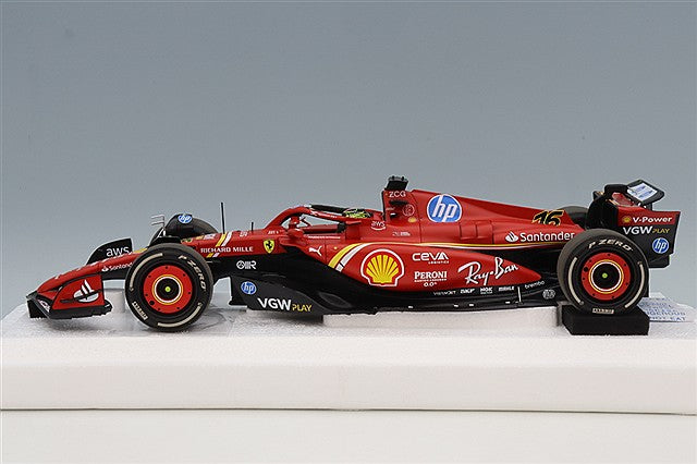 Minichamps x BBR PBBR241846 1/18 Ferrari SF-24 F1 Italian GP Winner #16 C. Leclerc 2024 - view 2