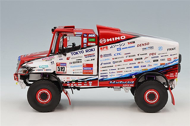 Hino Hutech SP-196 1/43 Hino 600 Series Hybrid Dakar Rally 2023 Diecast - view 2