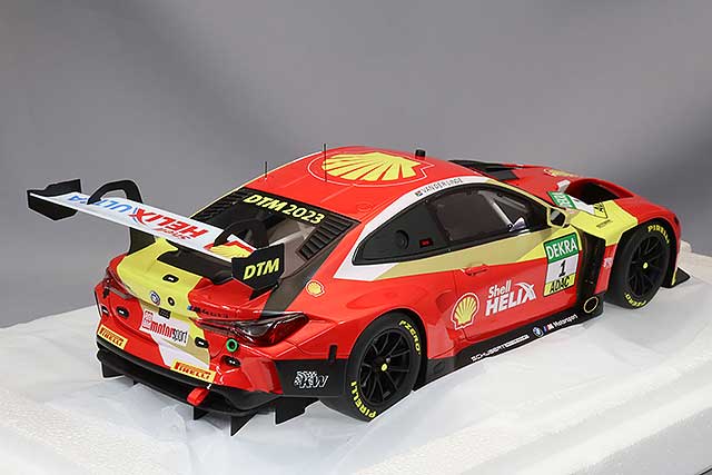 TopSpeed TS0526 1/18 BMW M4 GT3 DTM #1 Schubert Motorsport 2023 - view 3